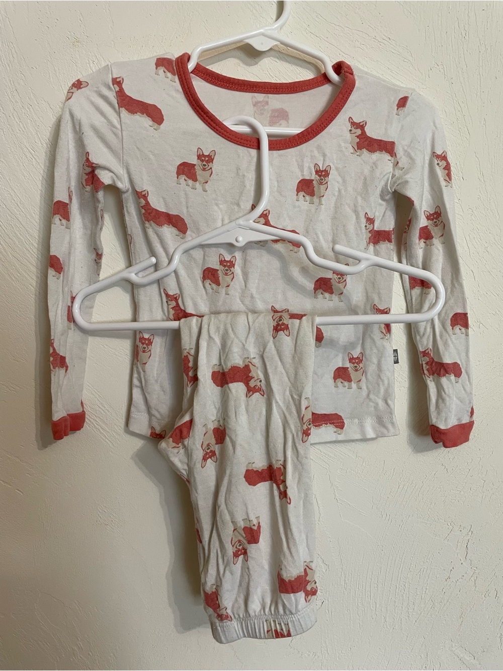 Kyte BABY corgi 2 piece pajamas 18-24 mo